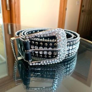 Rhinestone belt Sz. Large